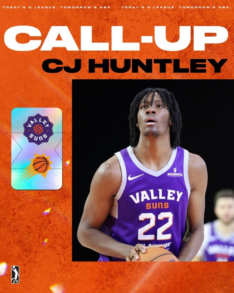 kaiyun-太阳官宣:球队与前锋CJ·亨特利签下双向合同